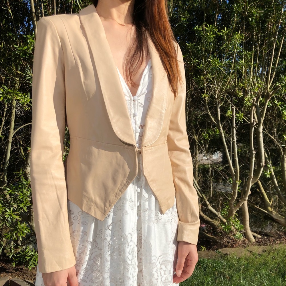 New Blanc Noir Leather Jacket